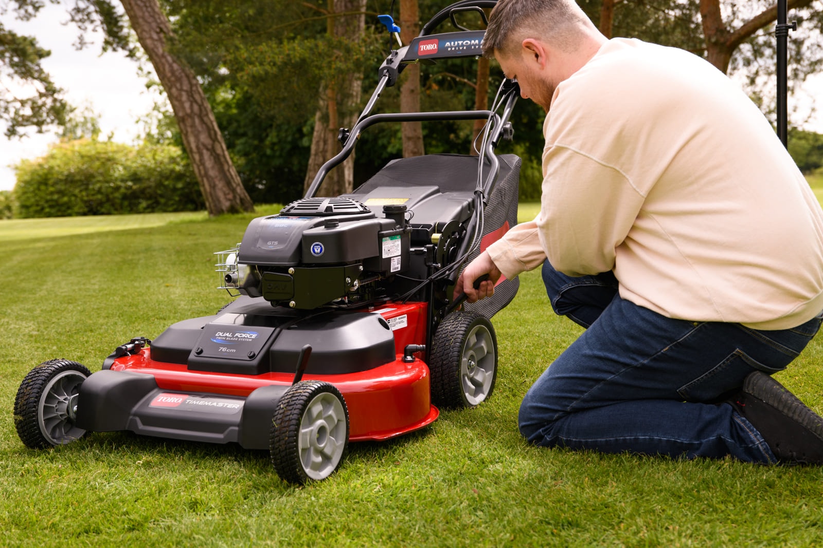 TimeMaster 21815 Automatic Drive 76cm Lawnmower image
